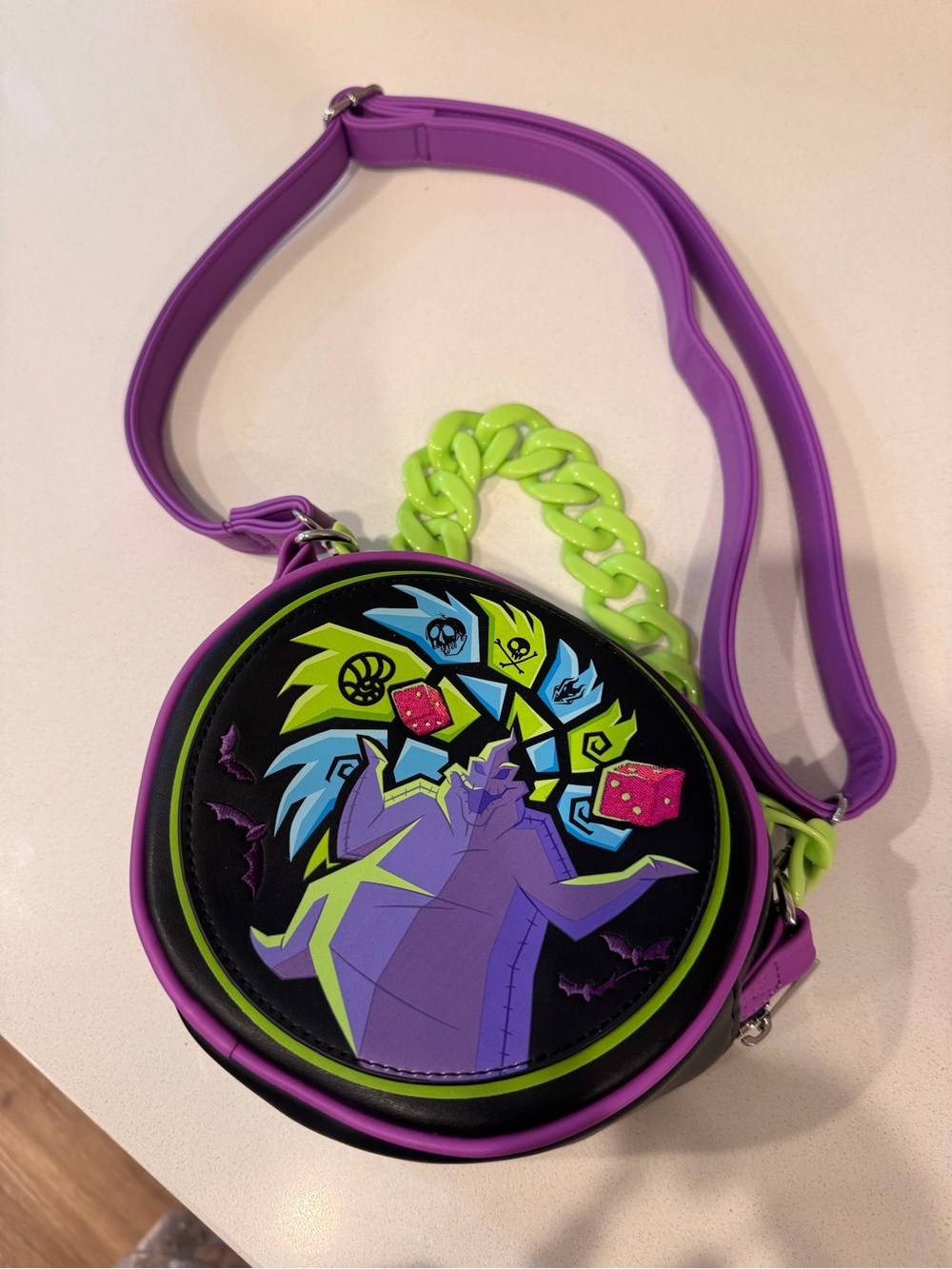 Loungefly Oogie Boogie round bag